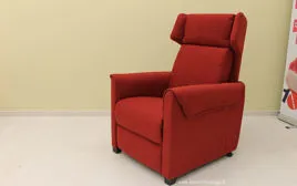 Poltrona sanitaria "Rosa" con batteria
