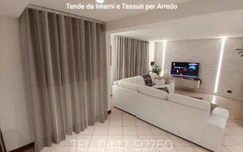 Tende moderne soggiorno e cucina